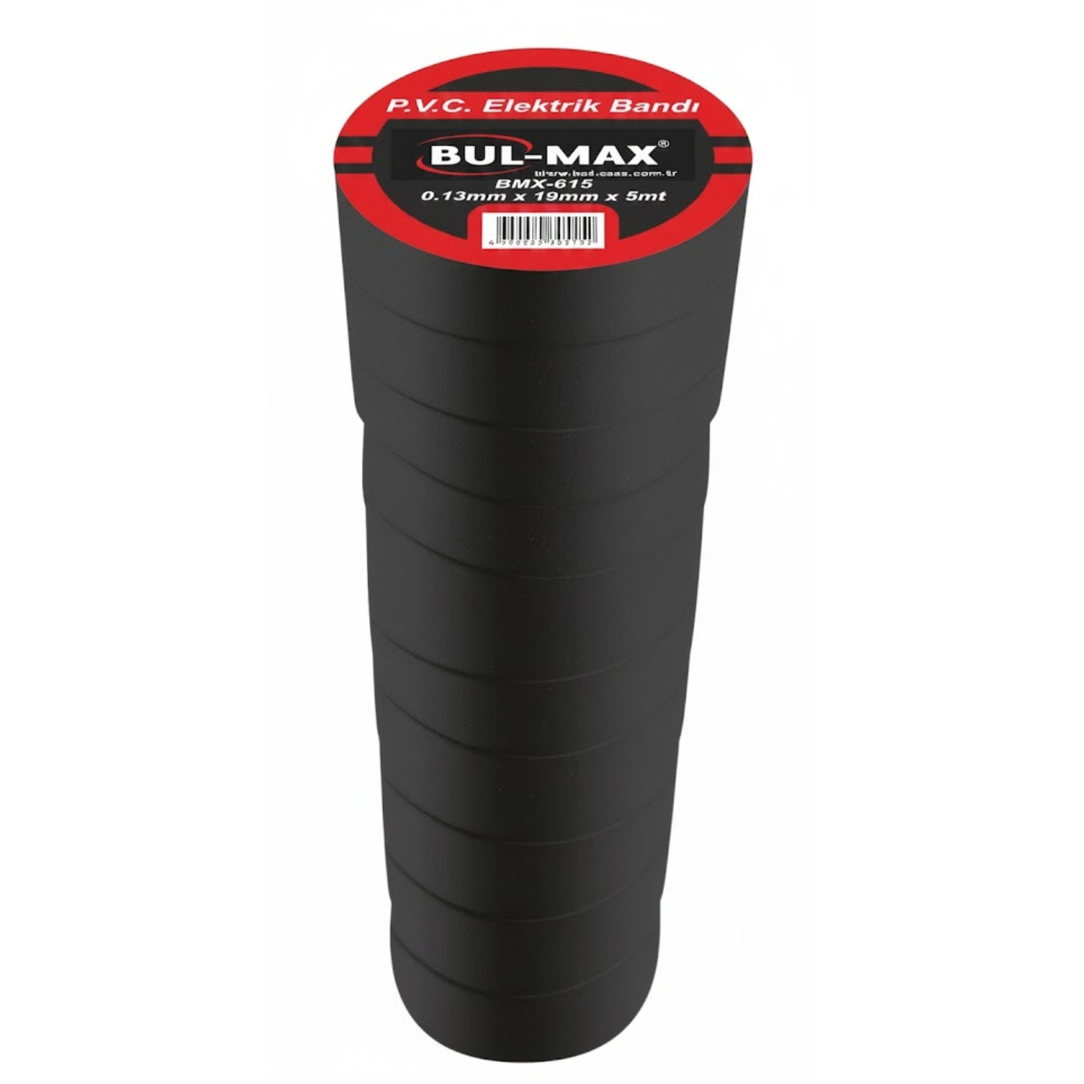 BULMAX ELEKTRİK BANDI SİYAH 19MM*10YDS BMX616